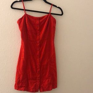 Red forever 21 dress I met Colton in 😂